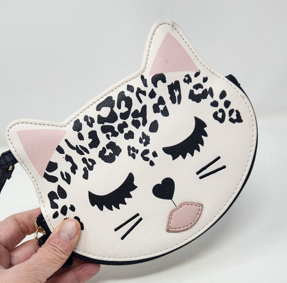 Luv Betsey Johnson | Cat | Leopard Wristlet Coin Purse | Credit Card Holder